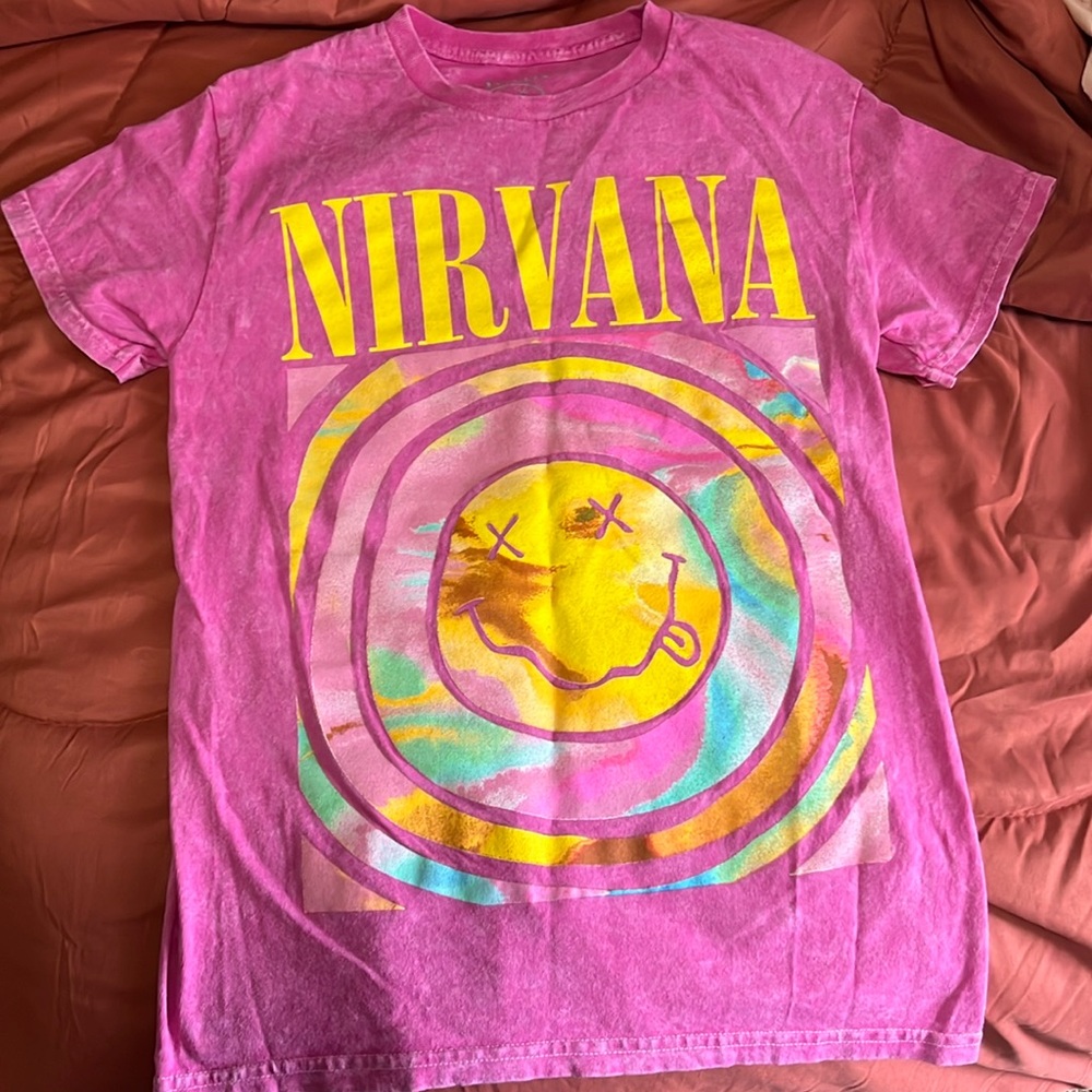 Pink Nirvana T-shirt!